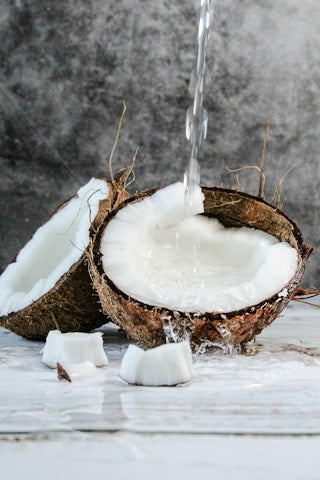 coconut water as ingredient