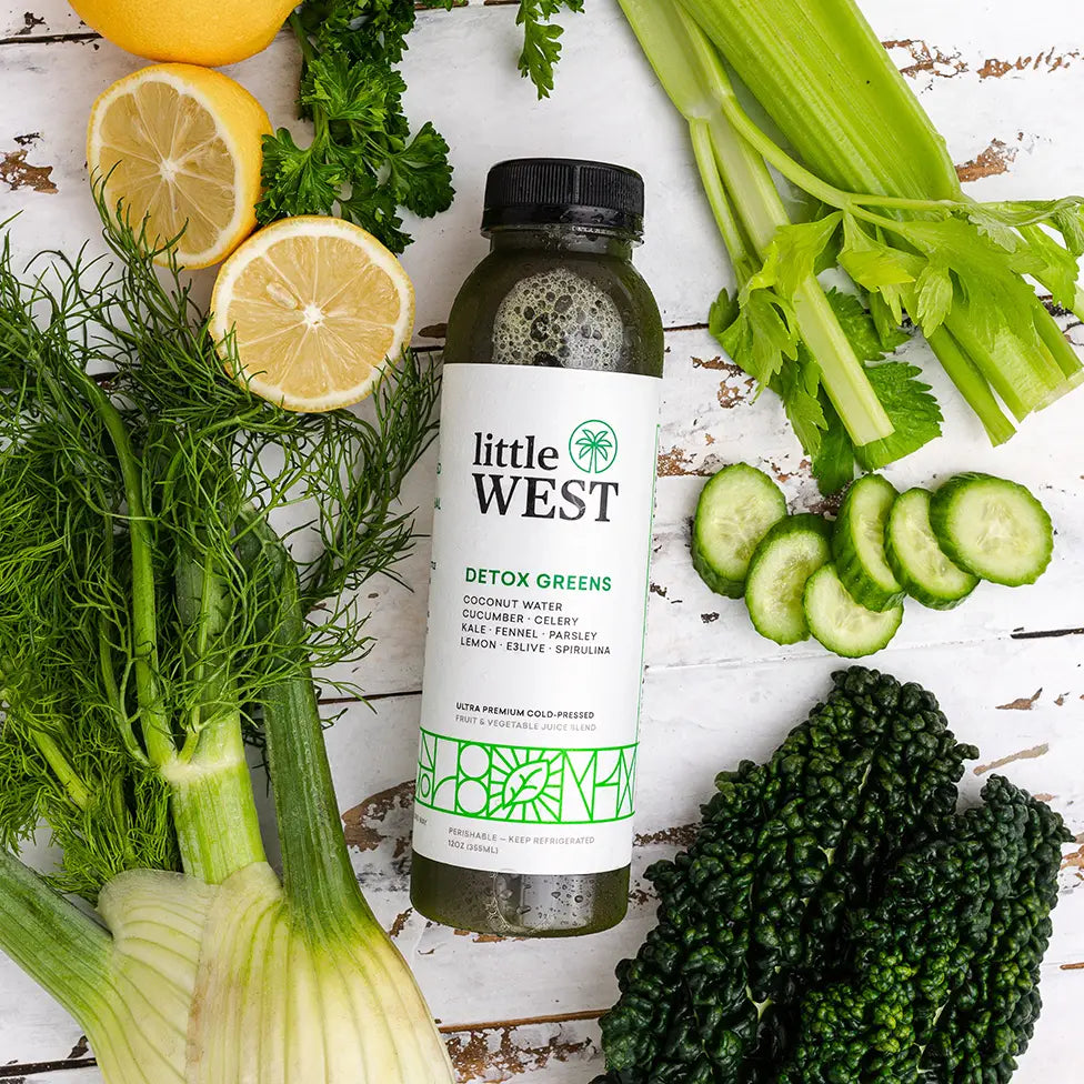Detox greens premium cold pressed juice