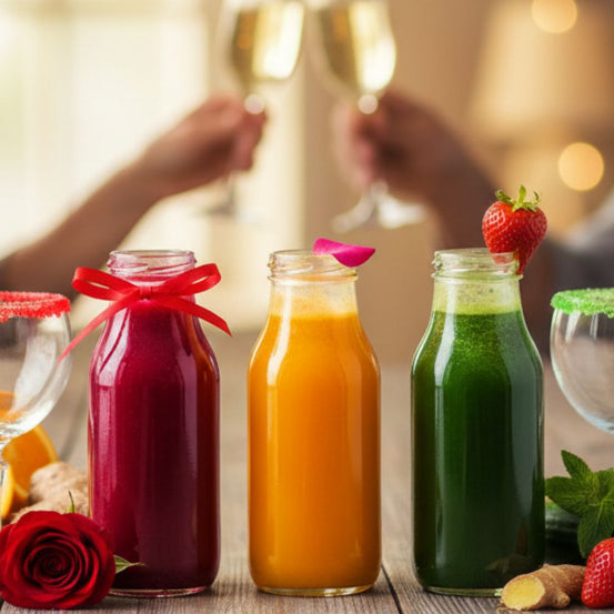 Cold Pressed Juices for Glowing Skin This Valentine’s Day