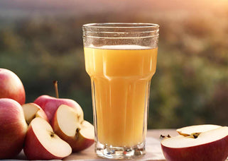 fuji apple in cold pressed juice