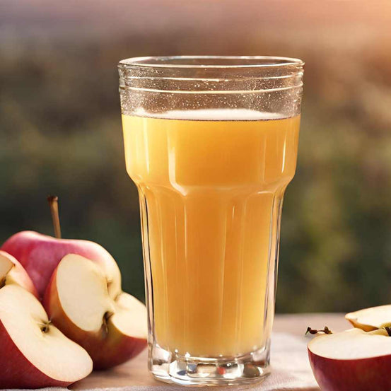 fuji apple in cold pressed juice