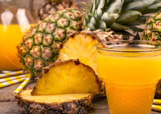 cold pressed pineapple juice