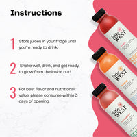 Glowing Skin Juice Kit (12 Bottles)