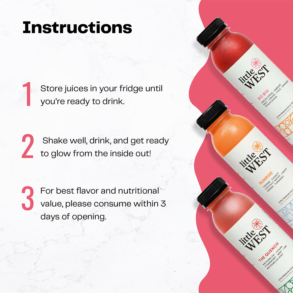 Glowing Skin Juice Kit (12 Bottles)