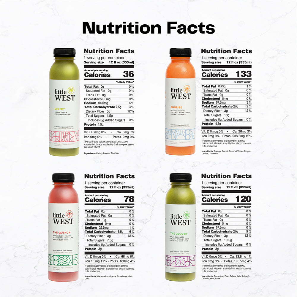 Glowing Skin Juice Kit (12 Bottles)