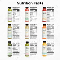 The Classics Sampler | Veggie & Fruit Juice Kit (14 Bottles)