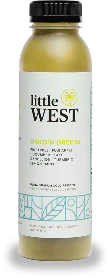Gold’n Greens: Pineapple Kale Turmeric Juice