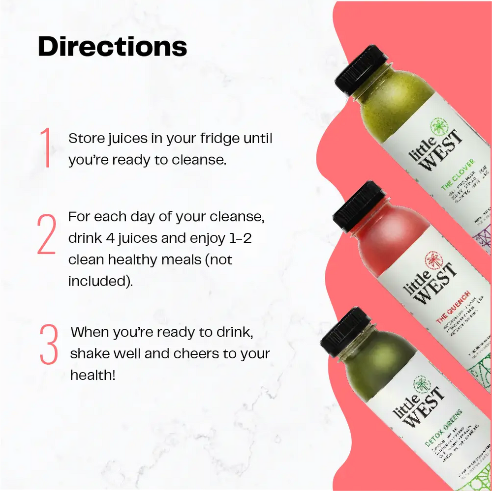 5 Day & 7 Day Cleanse Directions