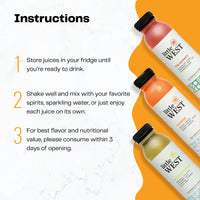 Healthy Happy Hour Cocktails & Mocktails Kit (14 Juices)